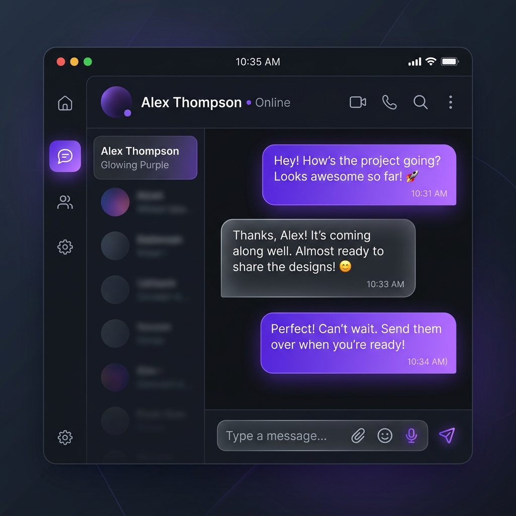 Daxable Chat Mockup